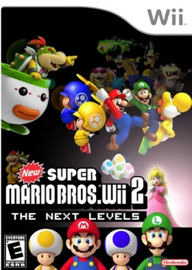 New Super Mario Bros Wii 2 - The Next Levels box cover front